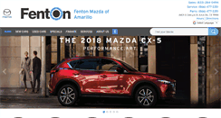 Desktop Screenshot of fentonmotorsofamarillo.com